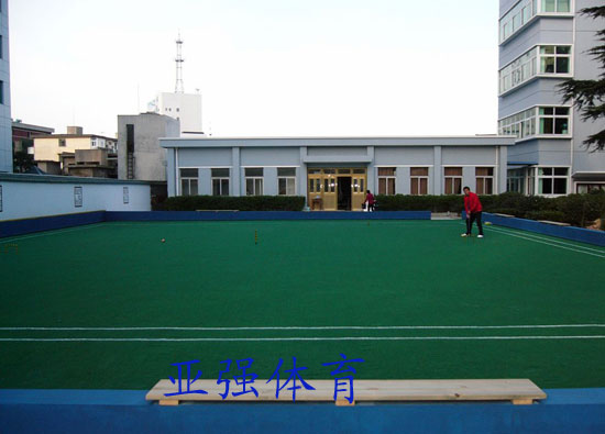 亞強(qiáng)體育施工案例:人造草坪門球場(chǎng)