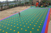 亞強(qiáng)體育施工案例:塑膠幼兒園場(chǎng)地施工,